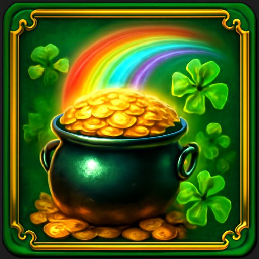 gbajee Wolf Gold night slot screen